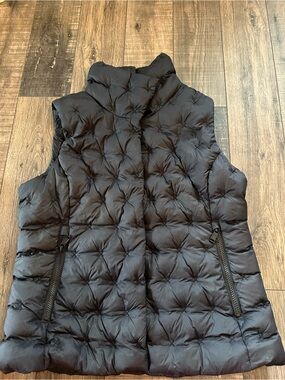 The North Face Vest Womens 550 Down Puffer Insulated Black Size Medium